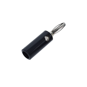 4mm Bananenstecker - schwarz